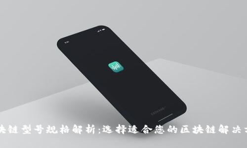 区块链型号规格解析：选择适合您的区块链解决方案