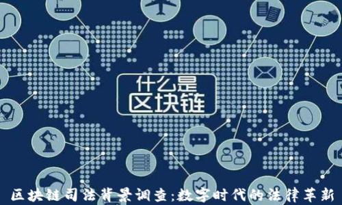 
区块链司法背景调查：数字时代的法律革新
