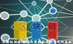 区块链储存：彻底改变数