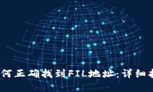 t p钱包如何正确找到FIL地址：详细指南与步骤